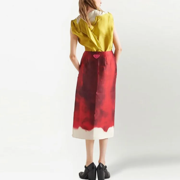 PRADA SS23 T Shirt Women's Yellow-2