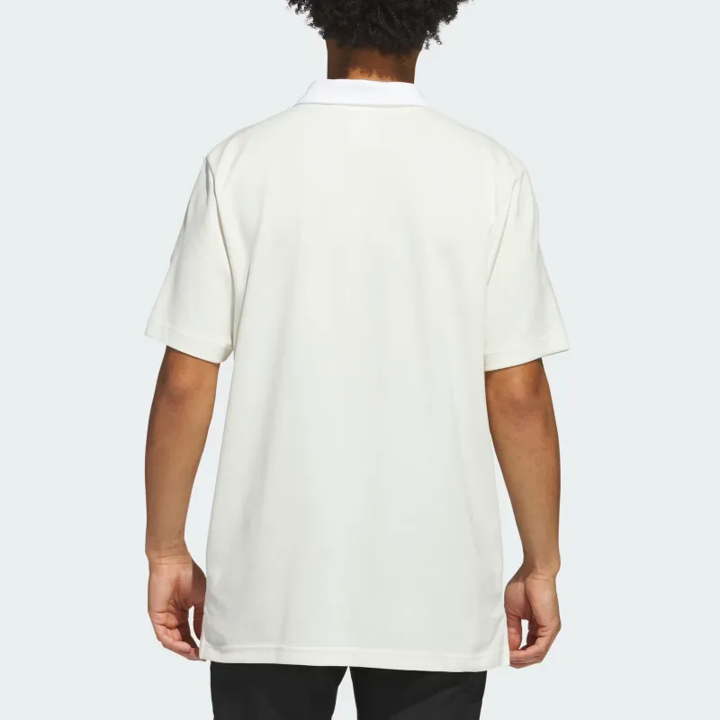 Adidas Free Shipping With AdiClub Essentials Quarter Zip Polo Shirt-2