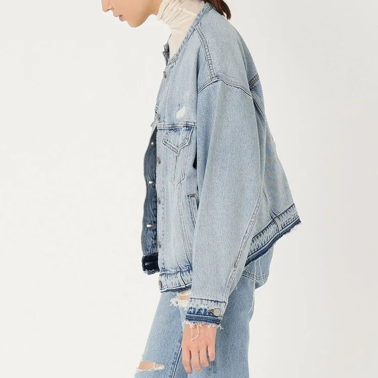 Levis Denim Jackets Women's Indigo-7