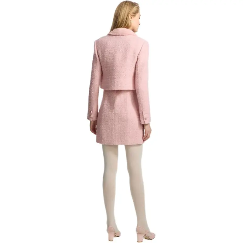 Bebe FW24 Jackets Coats Women's Pink-2