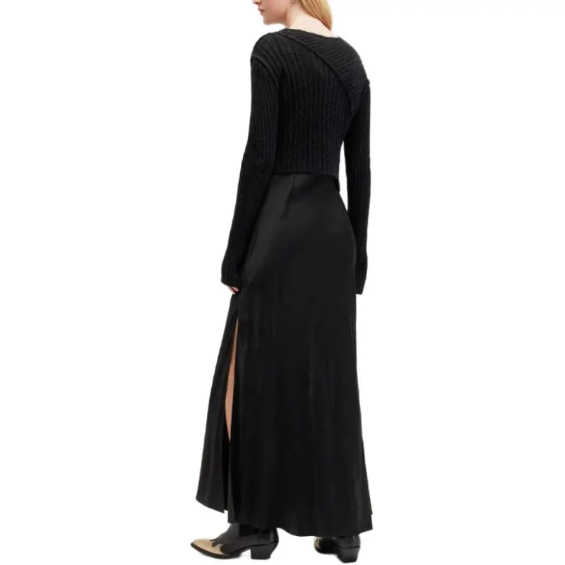 ALLSAINTS Sleeveless Dress Women's Black-1