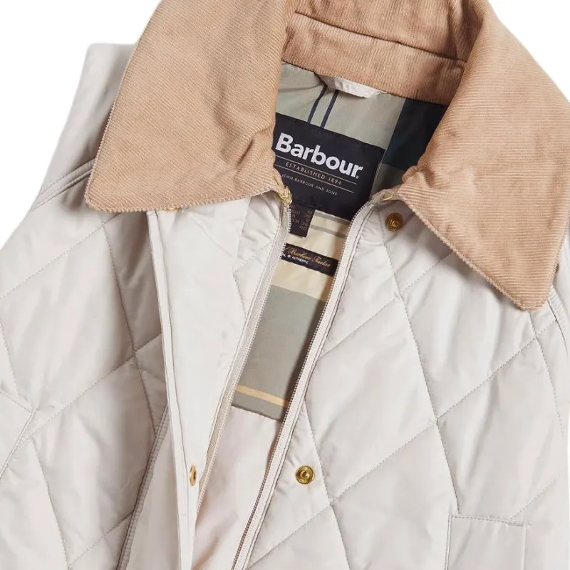BARBOUR Puffer Jacket Women's White-7