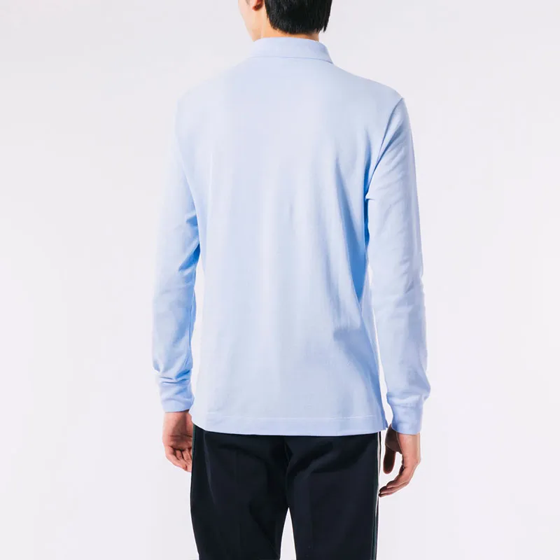 LACOSTE Polo Shirt Men's Light Blue-3