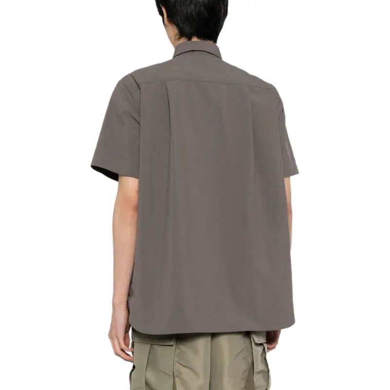 Sacai Matte Taffeta Shirt-4