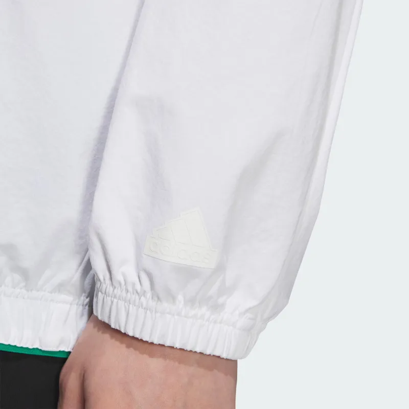 Adidas Verbiage Woven Sweatshirt Men's White-3