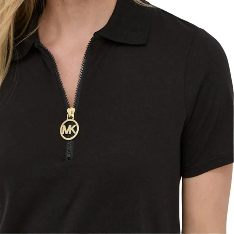 MICHAEL KORS Polo Shirt Women's Black-4