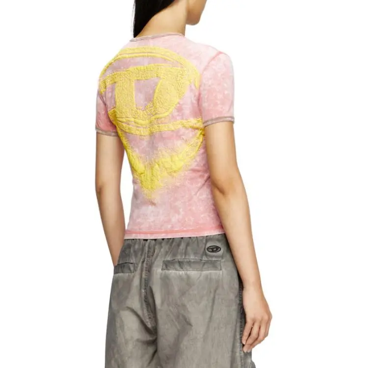 DIESEL T Uncutie Long Q3 Crewneck T Shirt-3