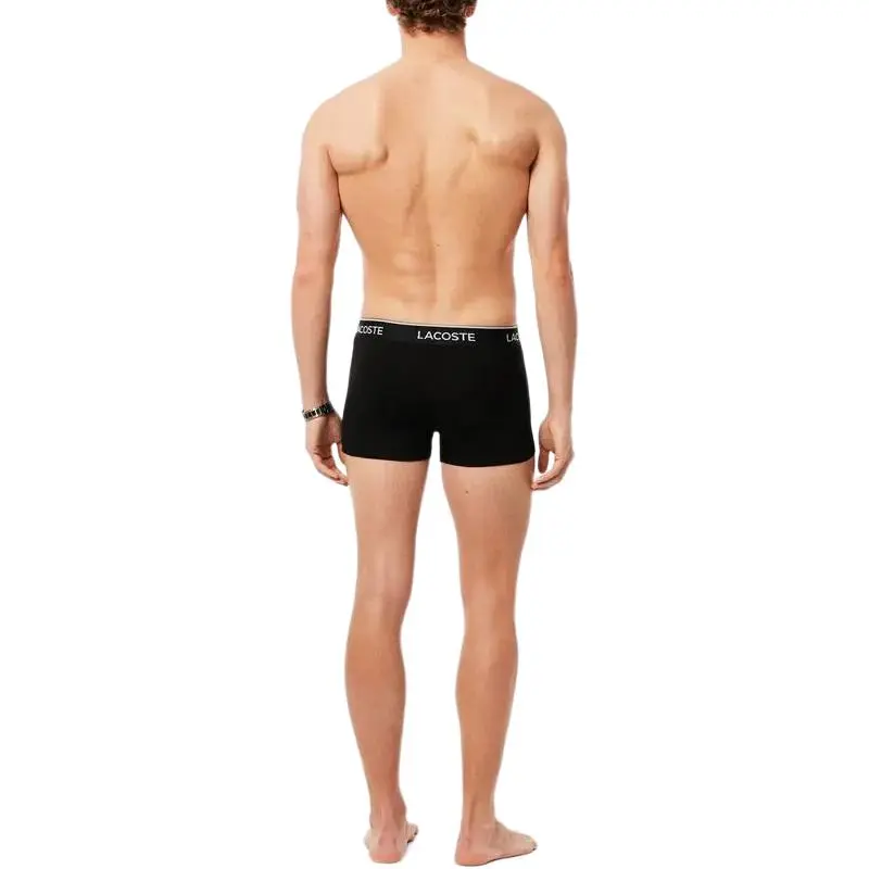 LACOSTE Logo waistband Slip on Boxers Pack Of Three-2