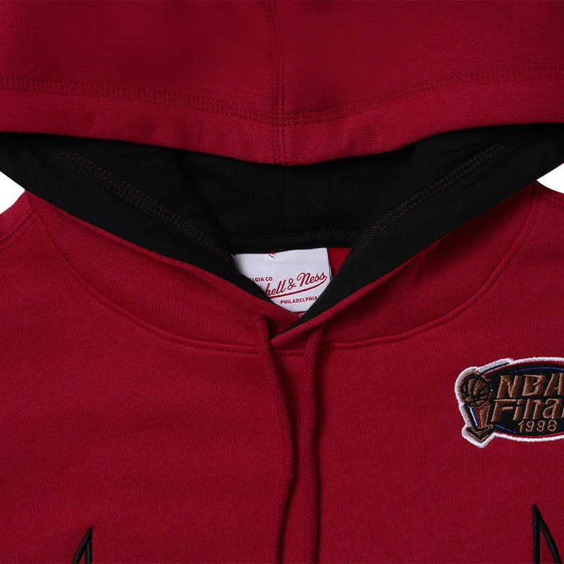 Mitchell Ness Sweatshirts Unisex Red-4