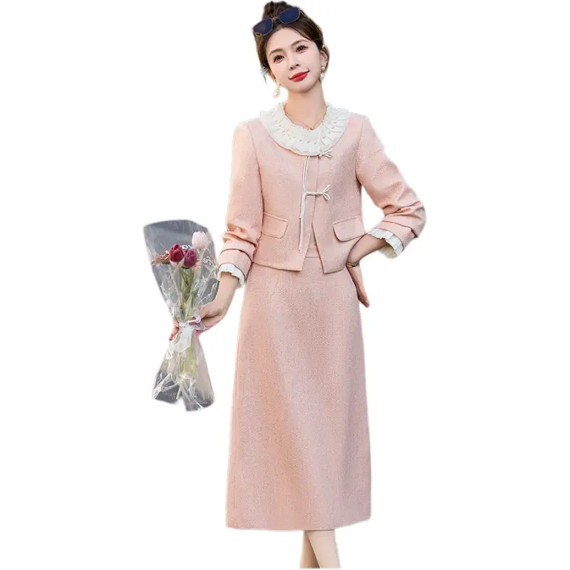 Fele.d Skirt Set Women's Image Color-3