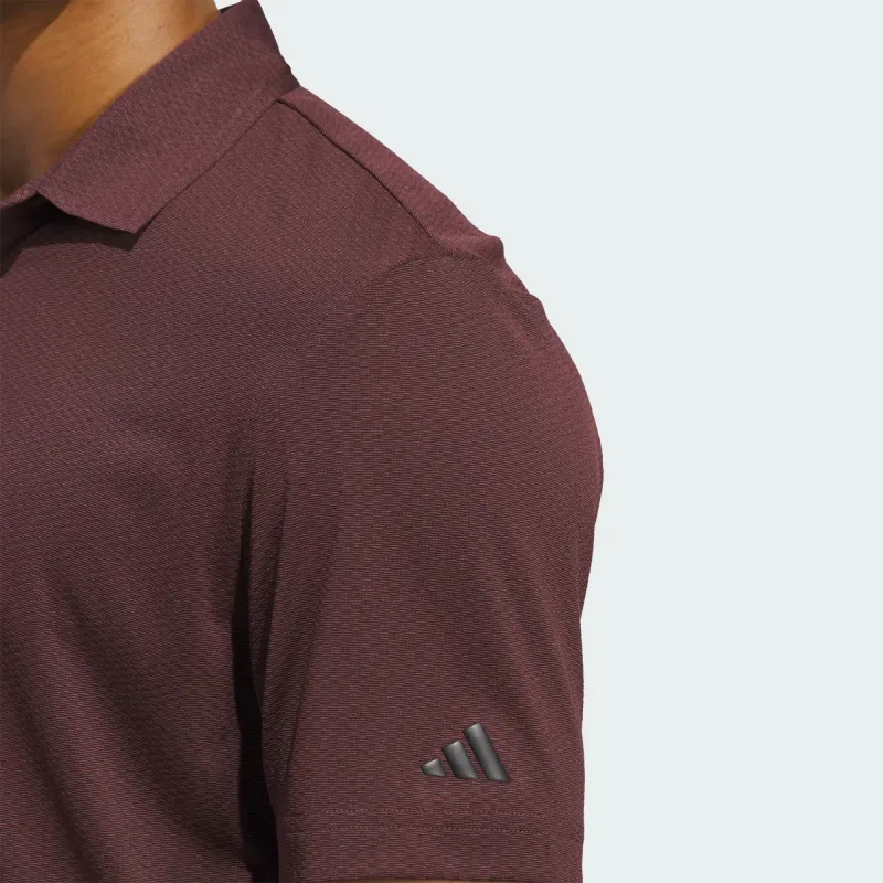 Adidas Free Shipping With AdiClub Ultimate365 Tour Texture Polo Shirt-5