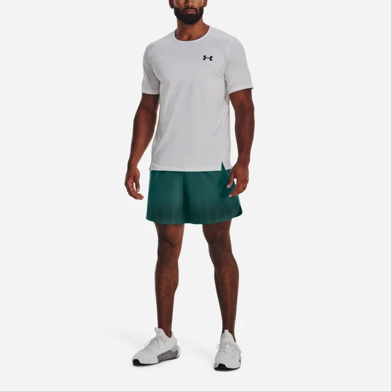 Under Armour Armorprint Peak Sports Shorts Men's Green-2