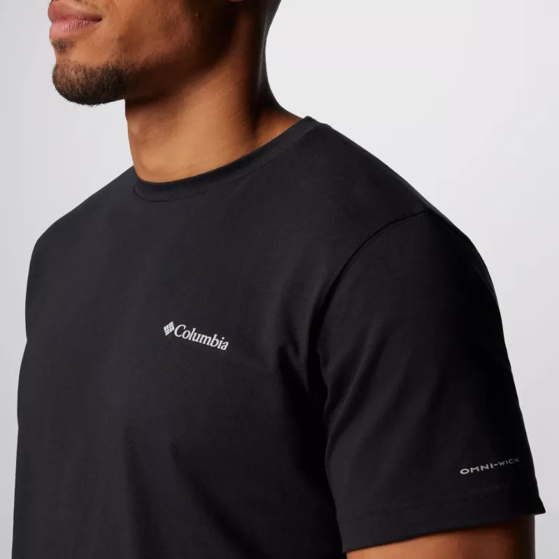 Columbia T Shirts Men Black-4