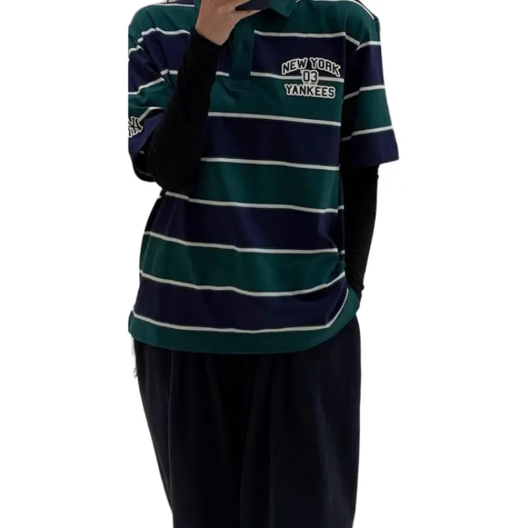 MLB Polo Shirts Women's Green-2