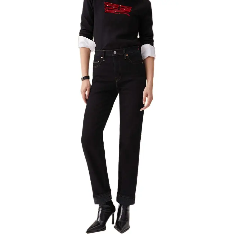 Levis CNY Jeans Women's Dark Blue-2