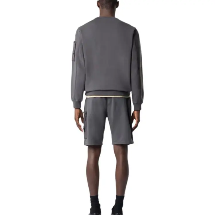 STONE ISLAND Logo Patch Drawstring Shorts-2