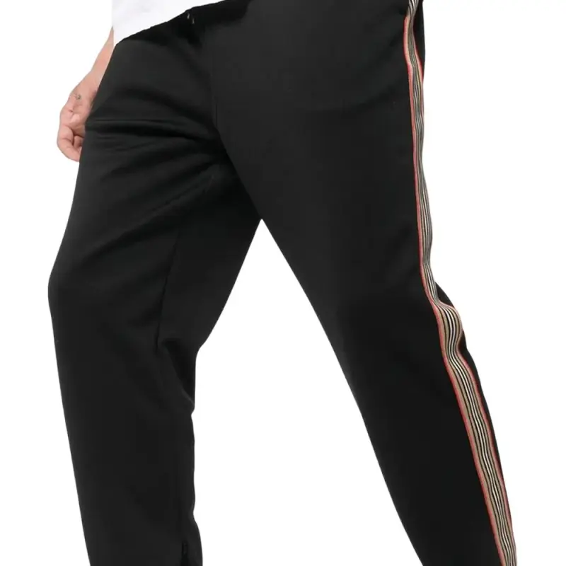 Burberry Knitted Sweatpants Men Black-3