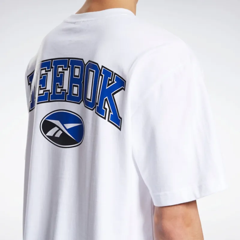 Reebok Cl Prf Ss Tee1 T-Shirt Unisex White-4