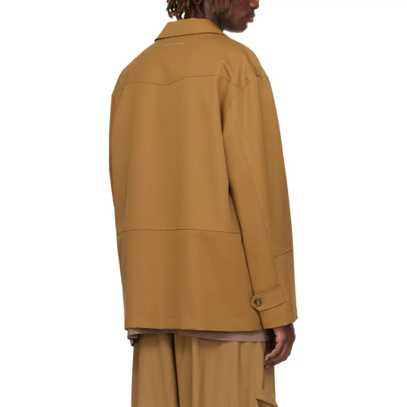 MM6 Maison Margiela Single breasted Short Coat-2