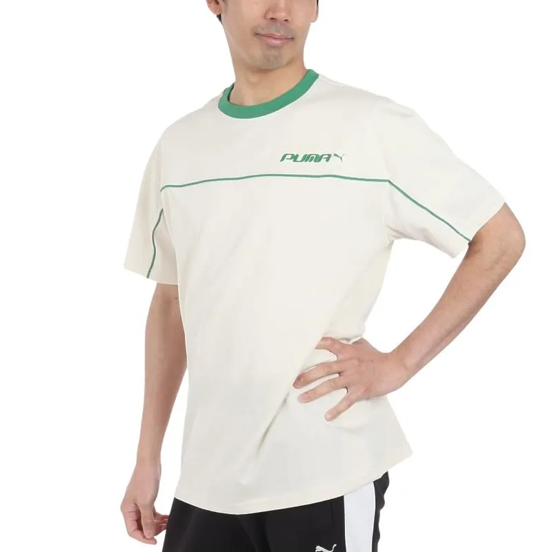 PUMA CORE HERITAGE T Shirt Men's Ecru-2