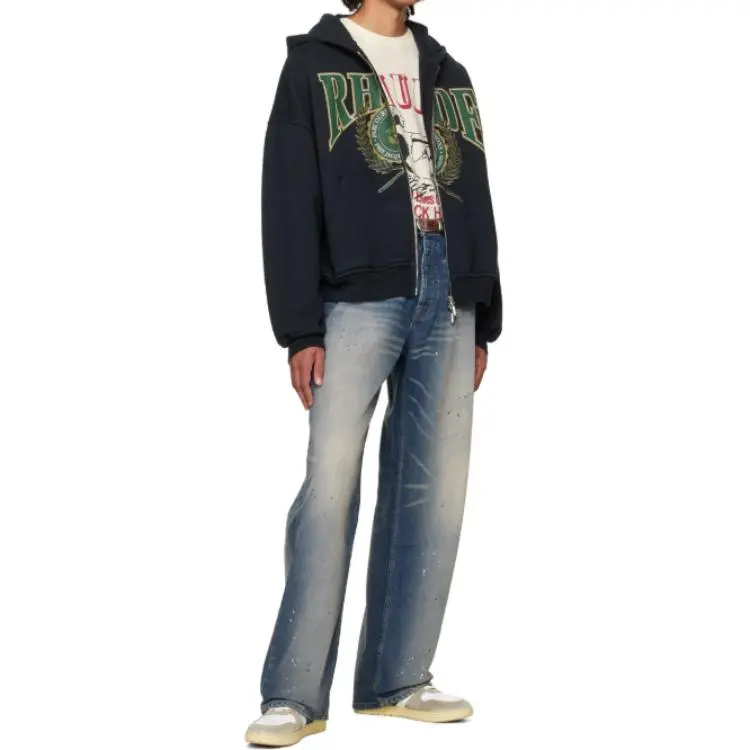 RHUDE Parcours Des Champions Zip Hoodie-1