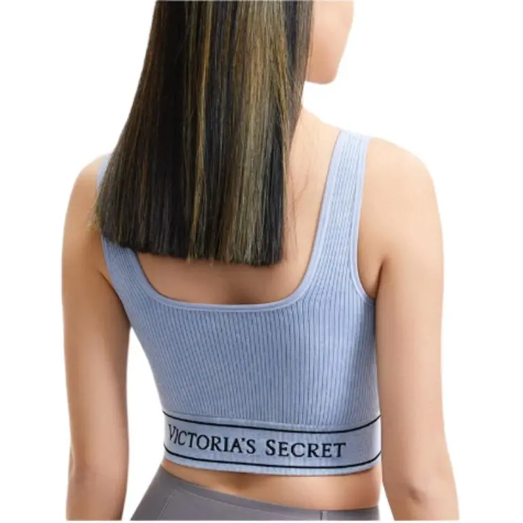 Victoria's Secret Tank Top Women's Denim Blue-2