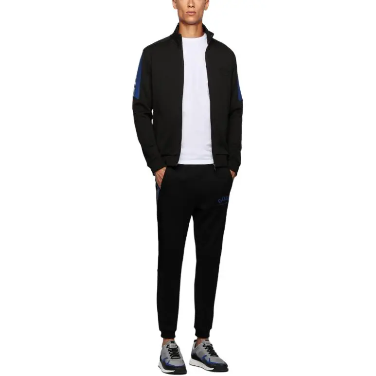 HUGO BOSS Knitted Sports Pants Men's Black-2