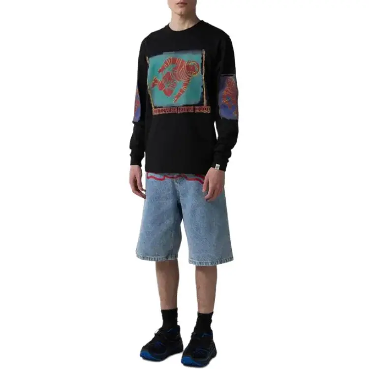 Ice Cream Running Dog Shorts-1