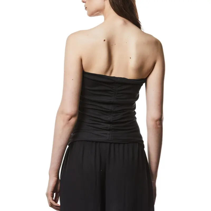 THOM KROM Strapless Top Women's Black-1