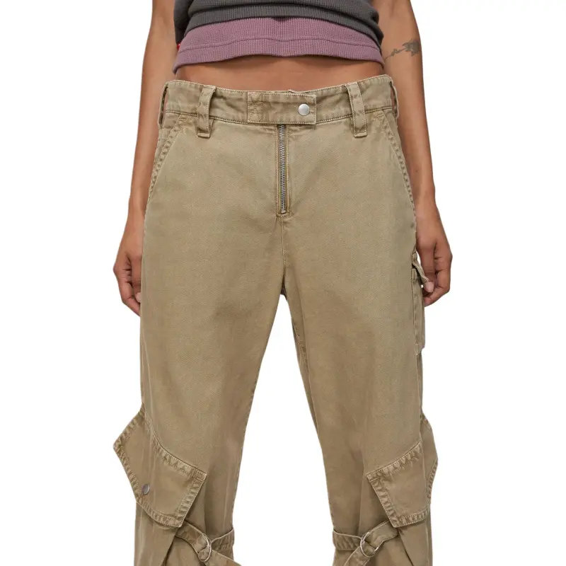 Acne Studios Strap detail Cargo Trousers-4