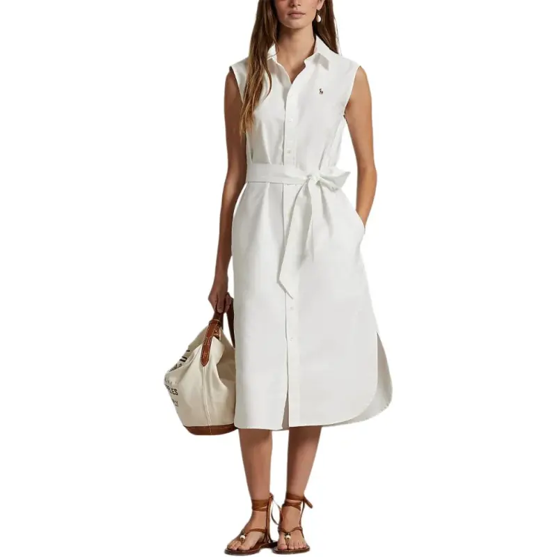 Polo Ralph Lauren Cotton Sleeveless Dress-1