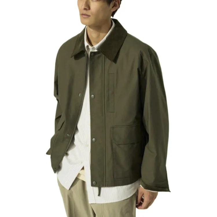UNIQLO Jackets Coats Unisex Dark Olive-2