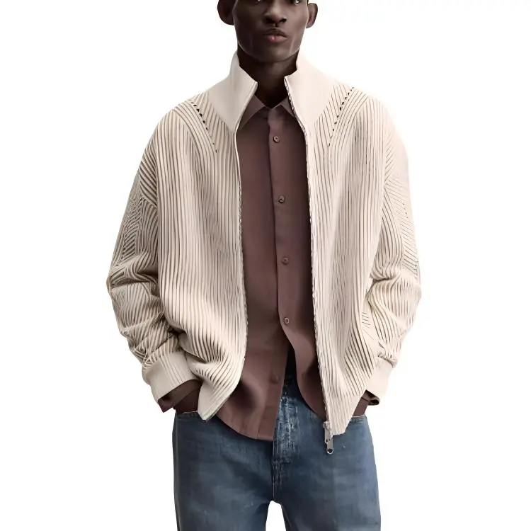 ZARA Knitwear Men White-3