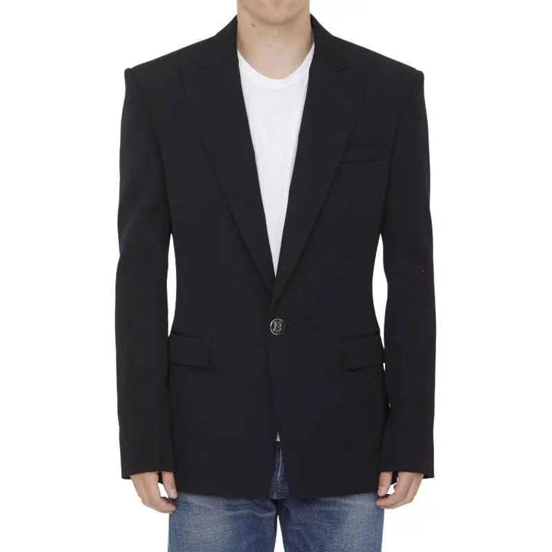 BALMAIN Single Breasted Tailored Jacket-1