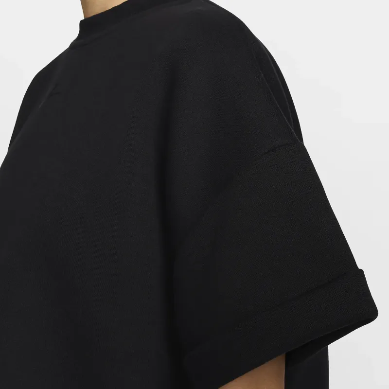 Nike Sportswear Tech Fleece Women's Oversized Short Sleeve Cropped Top-3