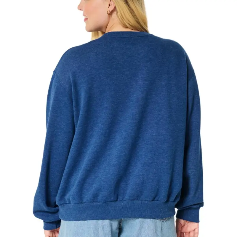 Hollister Sweatshirt Women's Sheer Navy-1