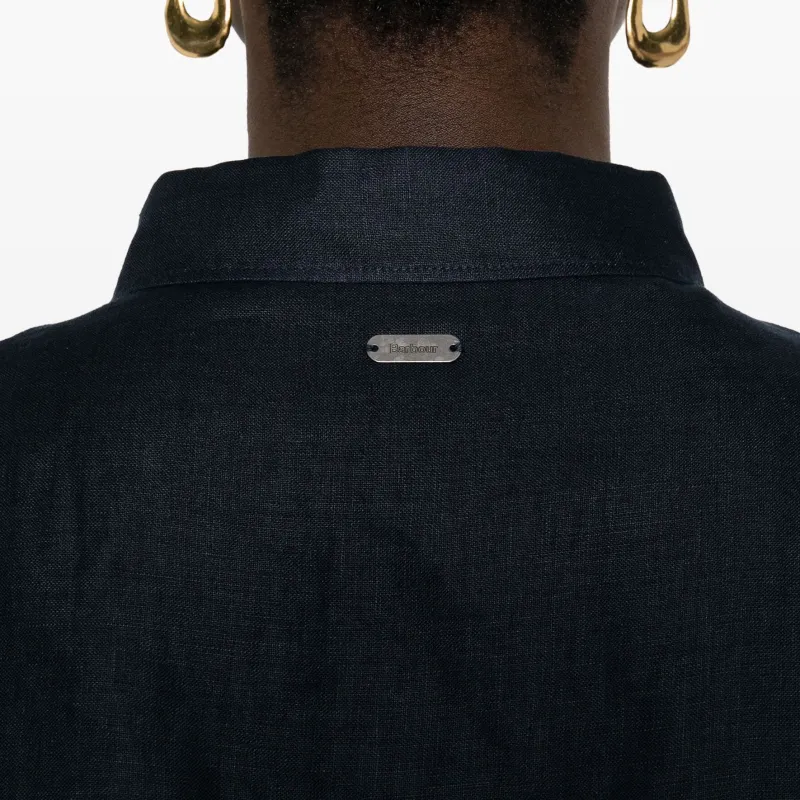 BARBOUR SS24 Shirt Women's Navy-4