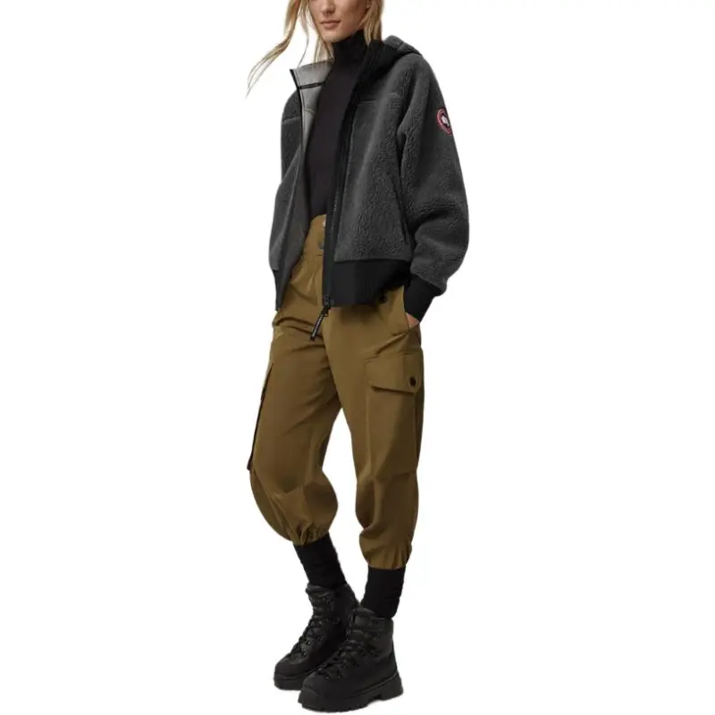 Canada Goose Simcoe Series Velvet Jackets Women's Iron Gray-2