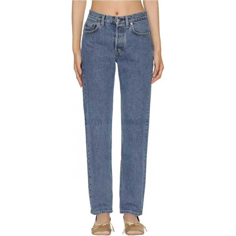 SPORTY & RICH Straight leg Jeans-2