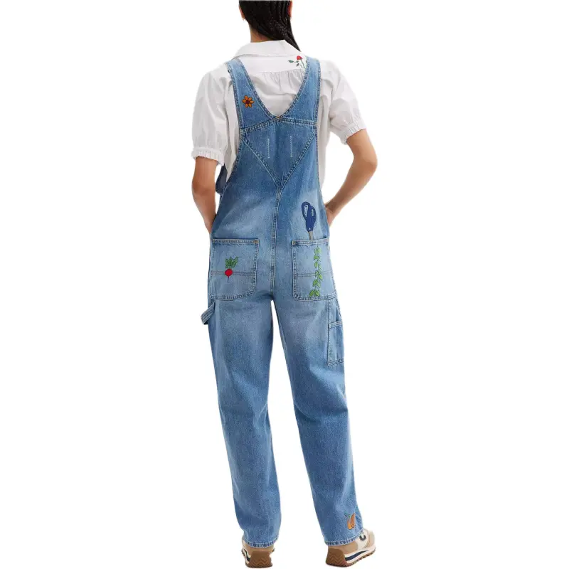 COACH Observed By Us Overalls Women's Denim Blue-3