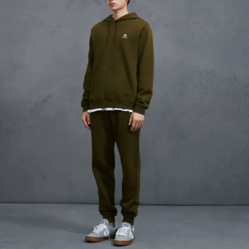 Converse Go To Embroidered Star Chevron Standard Fit Fleece Hoodie-3