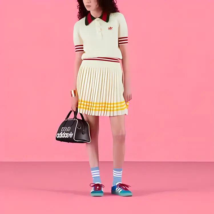 GUCCI X Adidas Cotton Polo-7