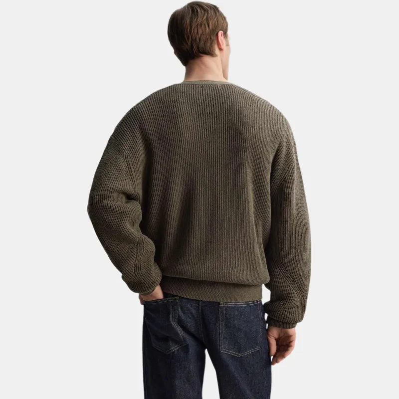 ZARA Sweaters Men Khaki-2