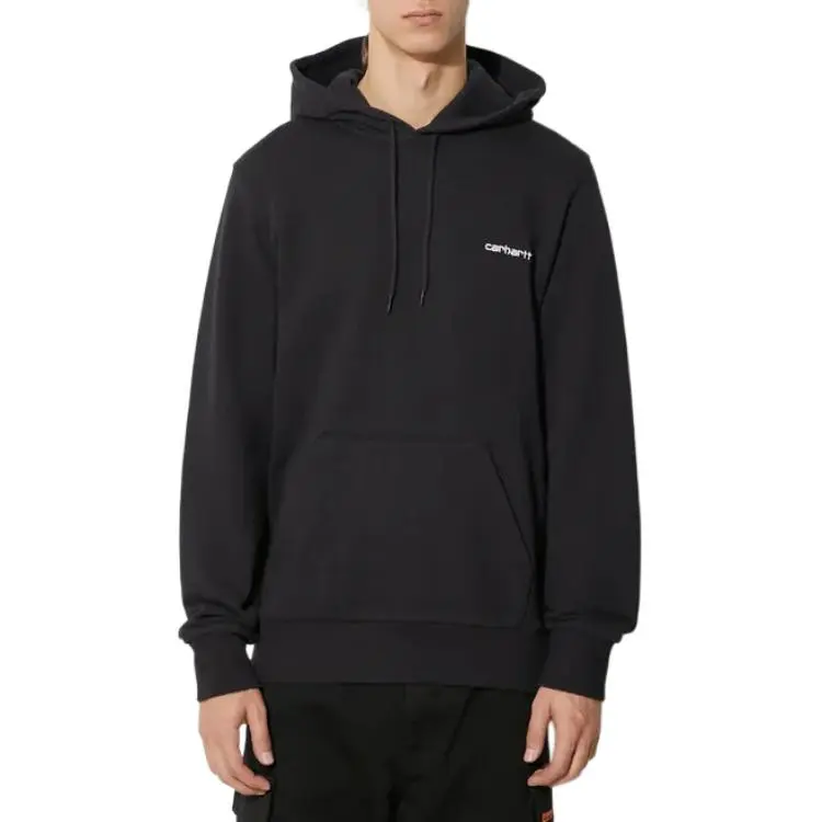 Carhartt WIP Logo Embroidered Drawstring Hoodie-2