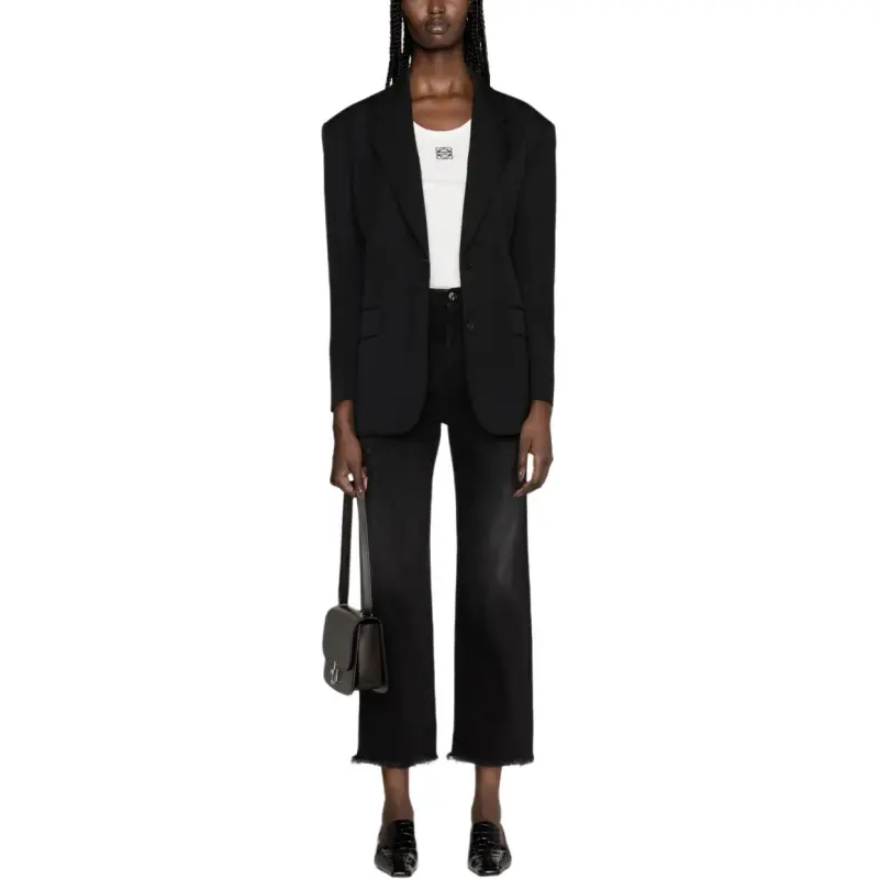 TOTEME High rise Straight leg Jeans-2