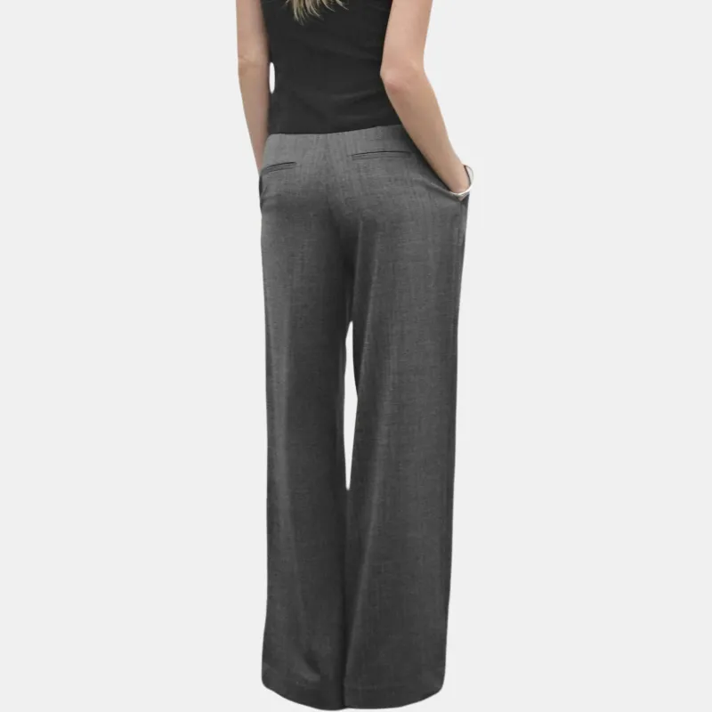 Massimo Dutti Casual Pants Women's Dark Gray-3