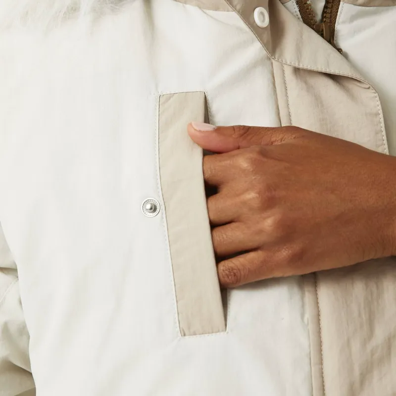 Converse Down Jacket Women's White-2