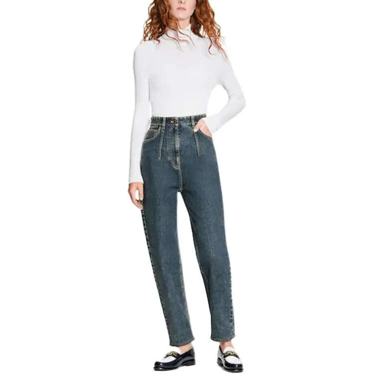 LOUIS VUITTON Jeans Women's Blue-2