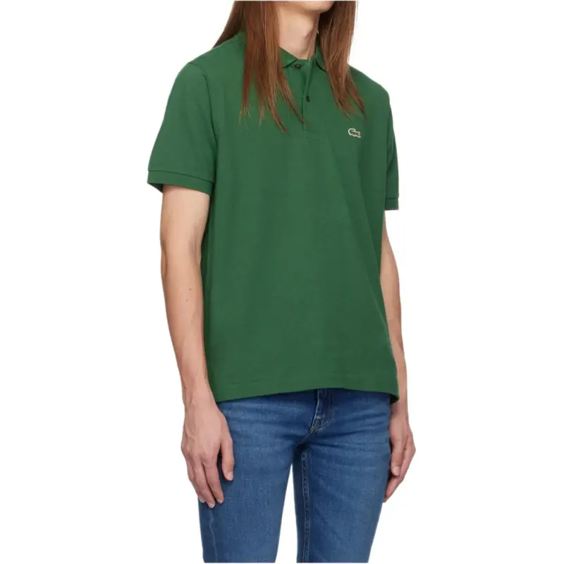 LACOSTE Logo patch Short sleeve Polo Shirt-3