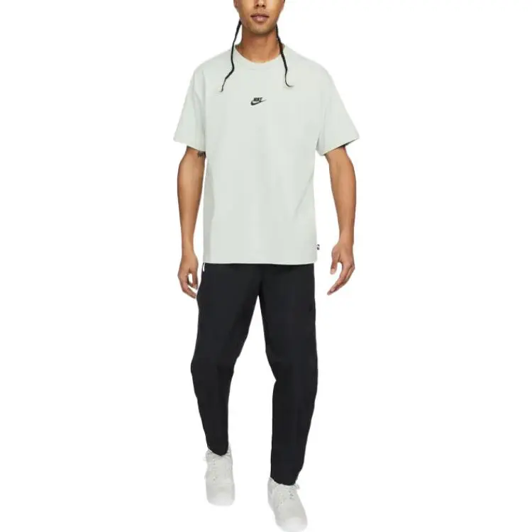 Nike Sportswear Essentials Series T Shirt Men's Aqua Blue-2